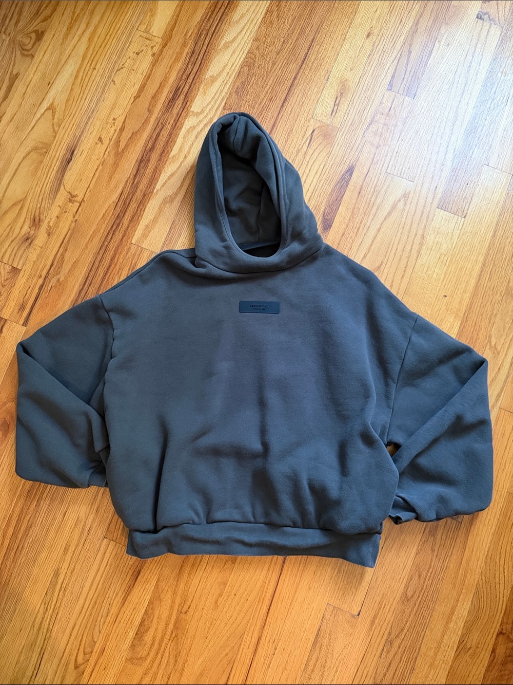 UNISEX Hooded Pullover Sweatshirt - Dark Charcoal